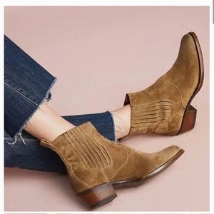 Frye Diana Suede Chelsea Boots